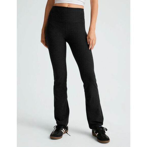 Beyond Yoga Spacedye Practice High Waisted Bootcut Pant Black S - Picture 1 of 7